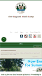 Mobile Screenshot of nemusiccamp.com